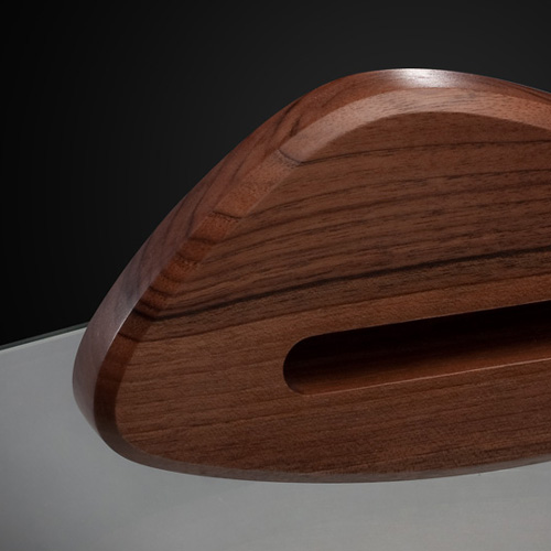 Smart-Galet en bois de Noyer