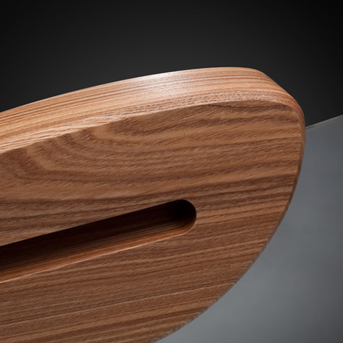 Smart-Galet en bois de Frêne Olivier