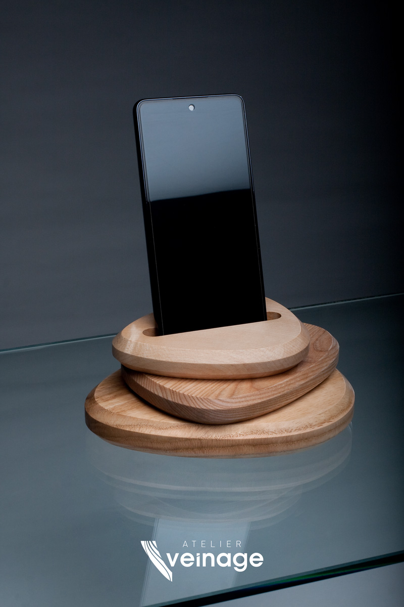 Support de téléphone bois - CAIRN#2 – Image 2